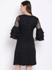 Black Crepe Dress