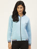 Stylish and cozy Turquoise Fleece Jacket by Belle Fille