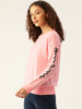 Stylish and cozy Pink Fleece Sweatshirt by Belle Fille